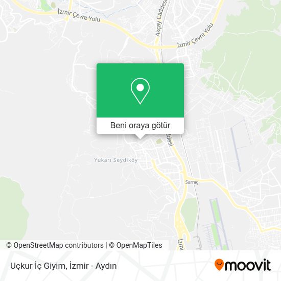 Uçkur İç Giyim harita