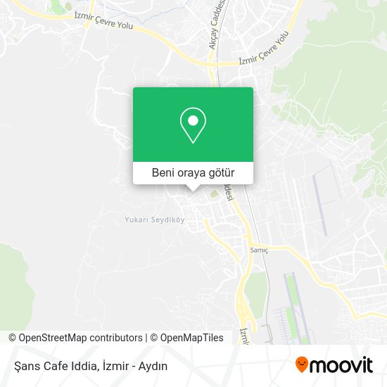 Şans Cafe Iddia harita