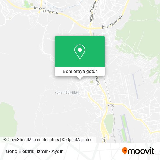 Genç Elektrik harita