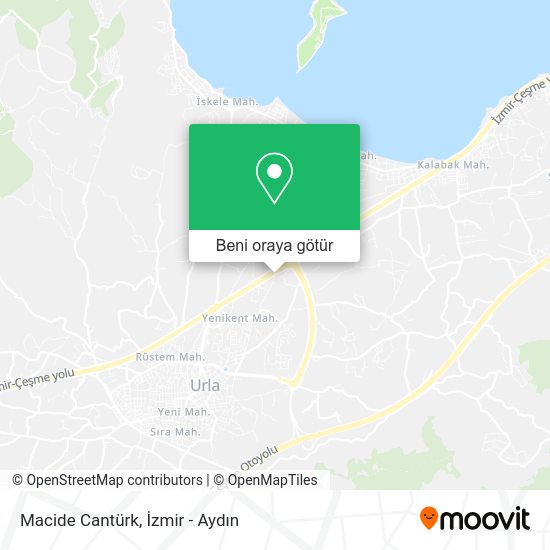 Macide Cantürk harita