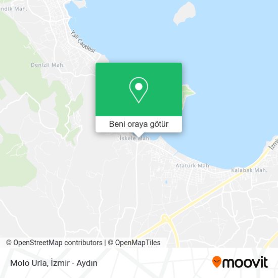 Molo Urla harita