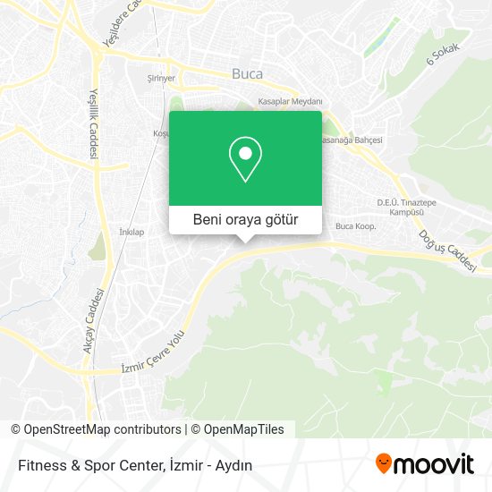 Fitness & Spor Center harita