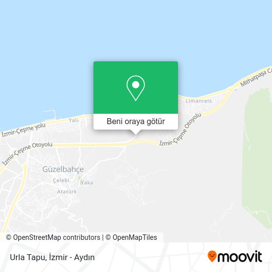 Urla Tapu harita