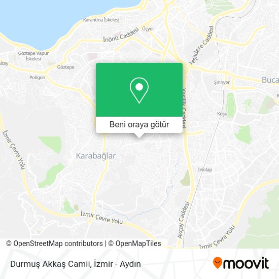 Durmuş Akkaş Camii harita