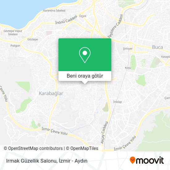 Irmak Güzellik Salonu harita