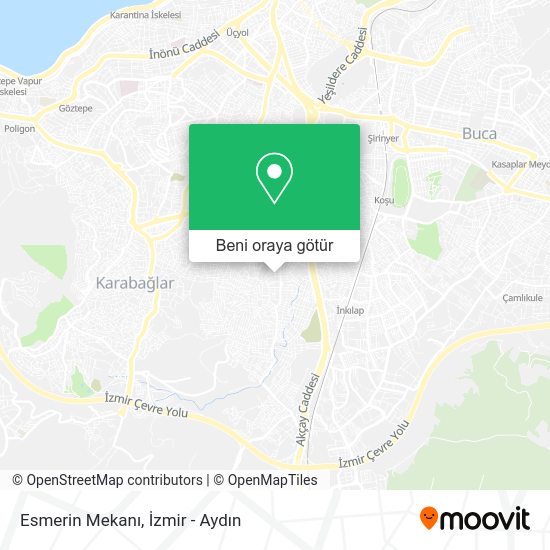 Esmerin Mekanı harita