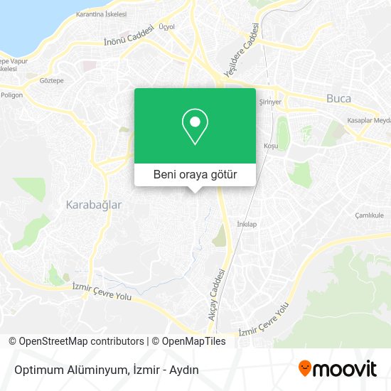 Optimum Alüminyum harita