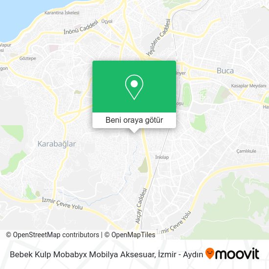 Bebek Kulp Mobabyx Mobilya Aksesuar harita