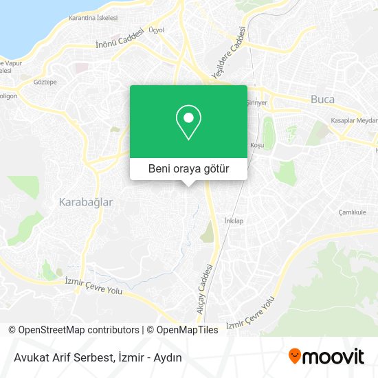 Avukat Arif Serbest harita