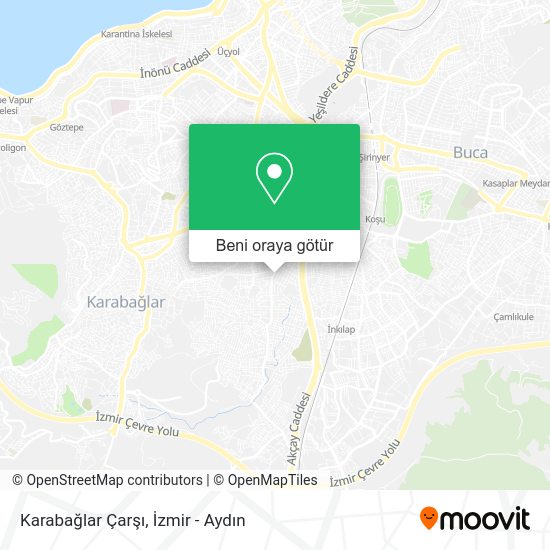 Karabağlar Çarşı harita