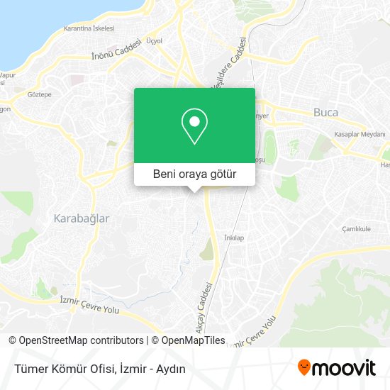 Tümer Kömür Ofisi harita