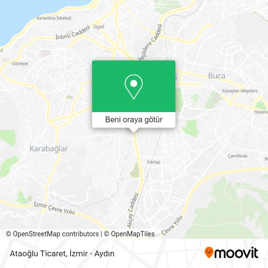 Ataoğlu Ticaret harita