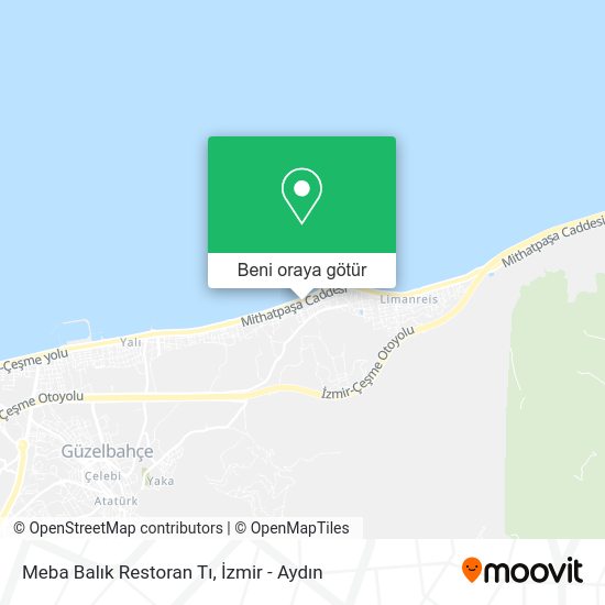 Meba Balık Restoran Tı harita