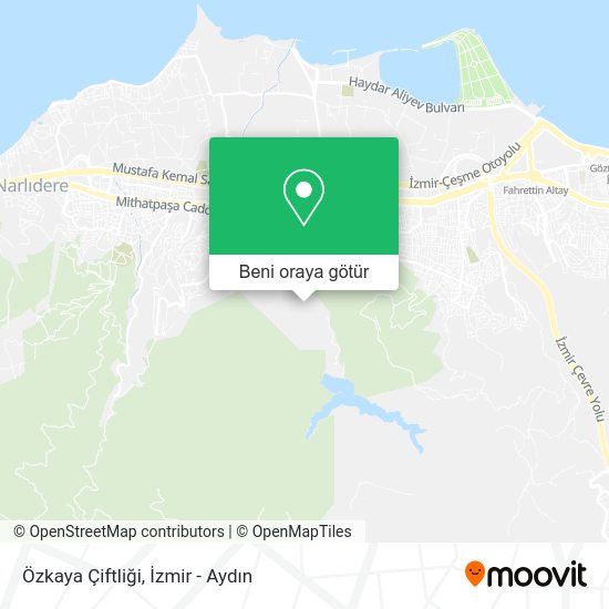 Özkaya Çiftliği harita