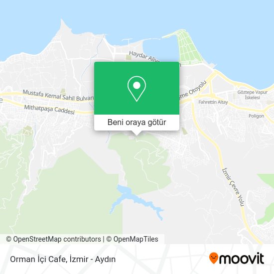 Orman İçi Cafe harita