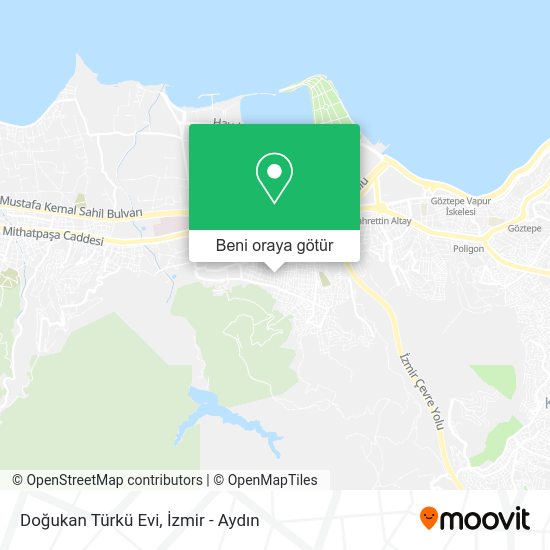 Doğukan Türkü Evi harita