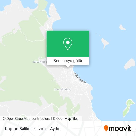 Kaptan Balikcilik harita