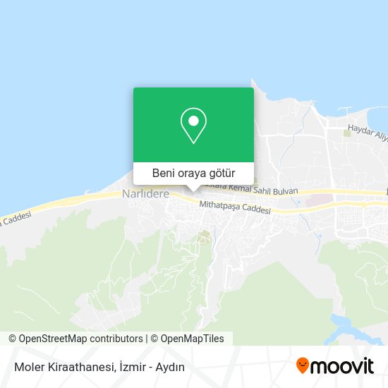 Moler Kiraathanesi harita