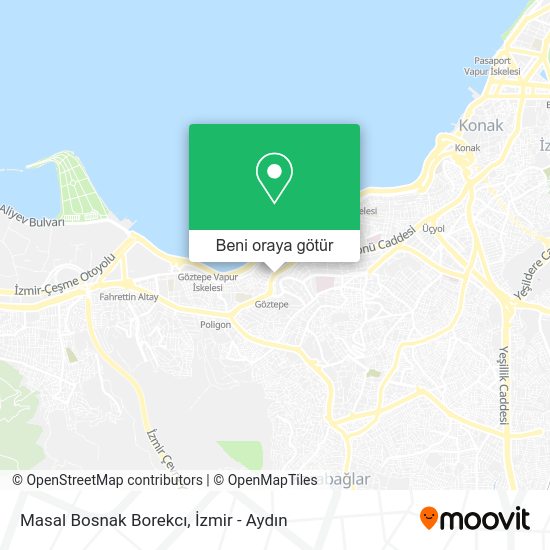 Masal Bosnak Borekcı harita