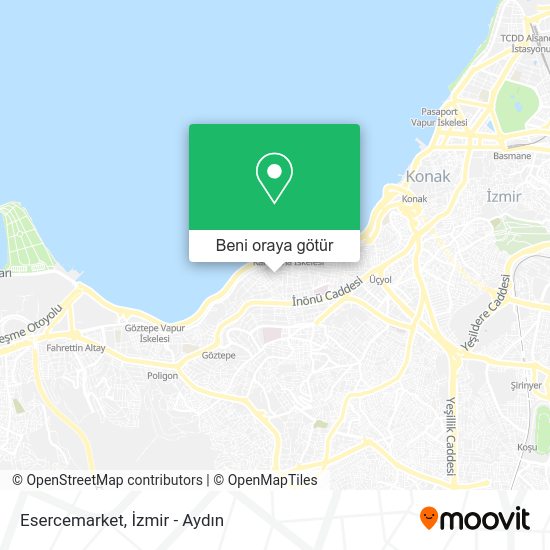 Esercemarket harita