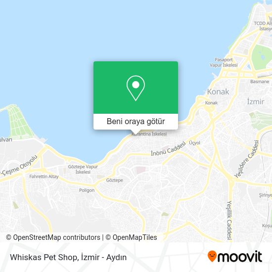 Whiskas Pet Shop harita