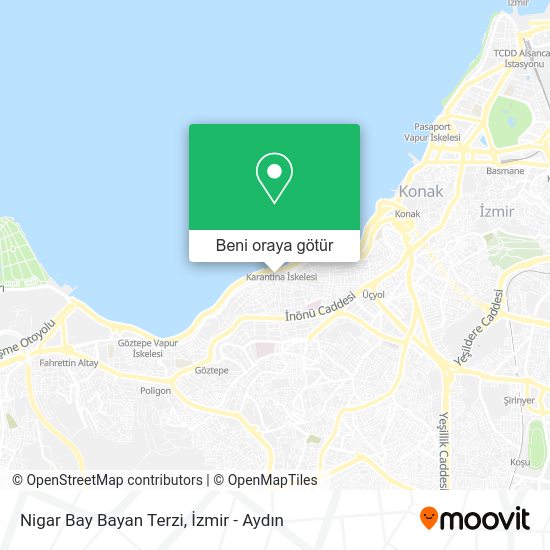 Nigar Bay Bayan Terzi harita