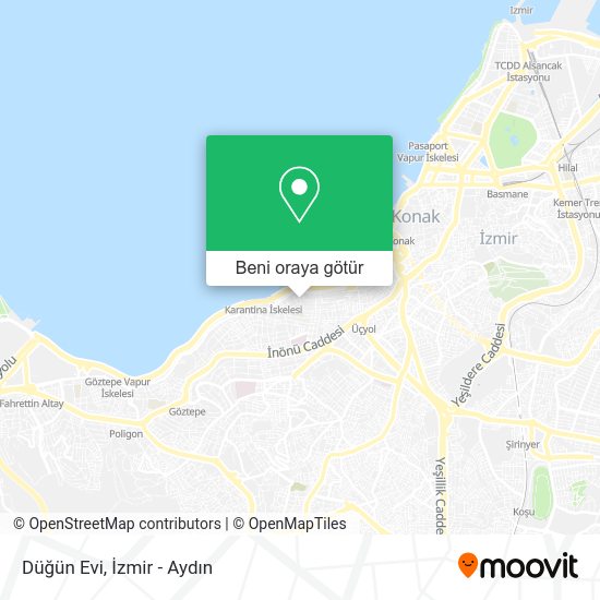 Düğün Evi harita