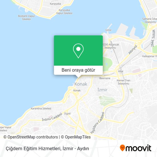 Çiğdem Eğitim Hizmetleri harita