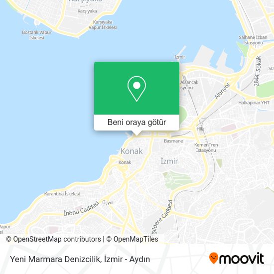 Yeni Marmara Denizcilik harita