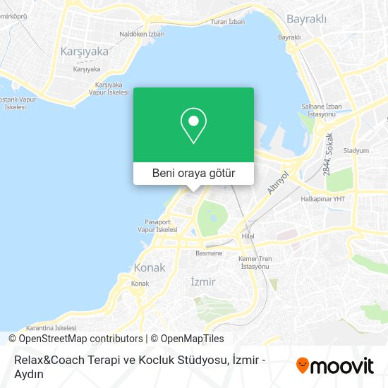 Relax&Coach Terapi ve Kocluk Stüdyosu harita