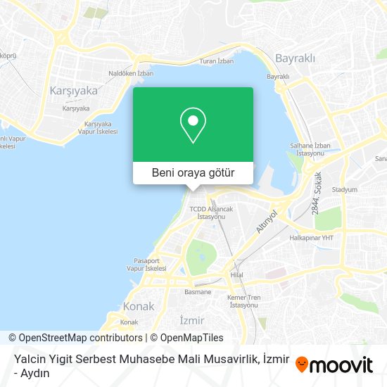Yalcin Yigit Serbest Muhasebe Mali Musavirlik harita