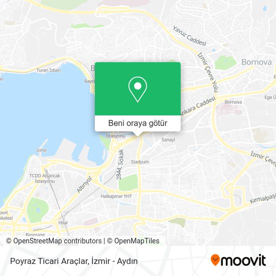 Poyraz Ticari Araçlar harita