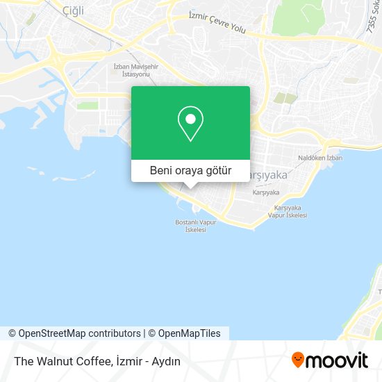 The Walnut Coffee harita