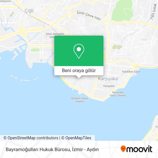 Bayramoğulları Hukuk Bürosu harita