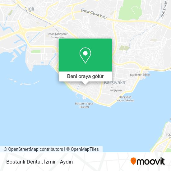 Bostanlı Dental harita