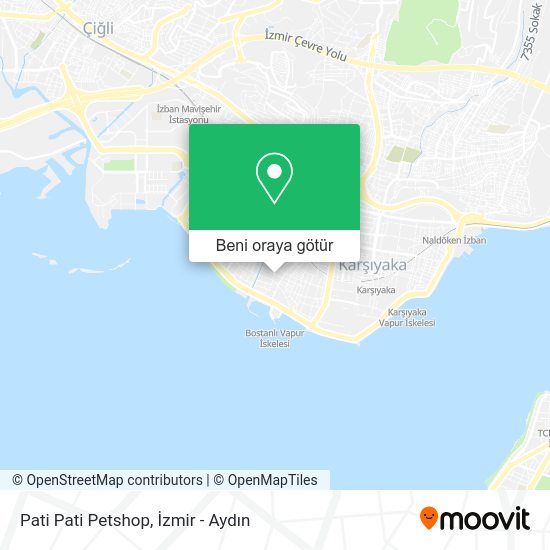 Pati Pati Petshop harita