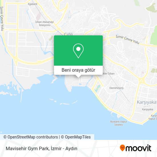 Mavisehir Gym Park harita