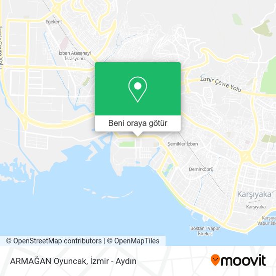 ARMAĞAN Oyuncak harita