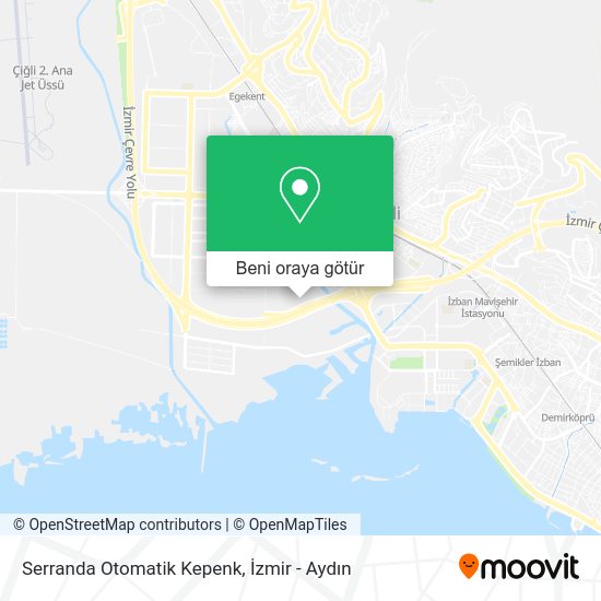 Serranda Otomatik Kepenk harita