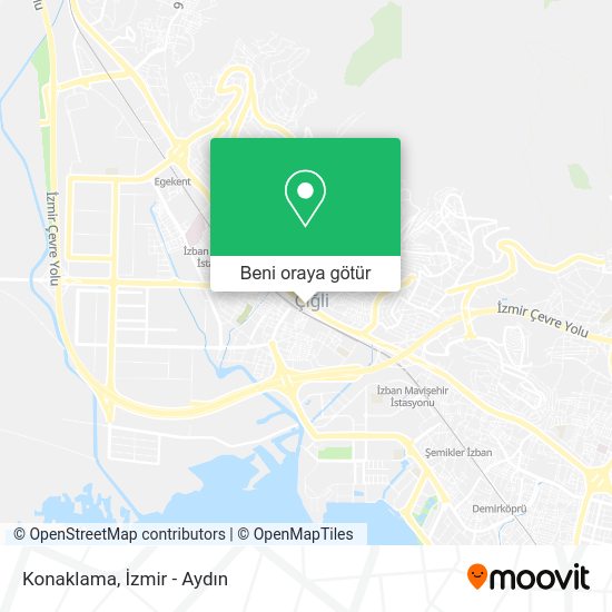 Konaklama harita