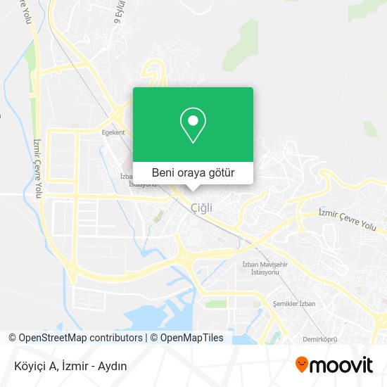 Köyiçi A harita