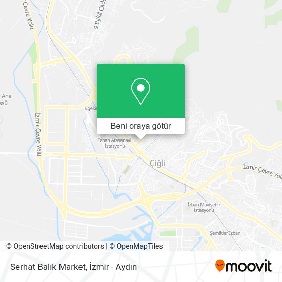 Serhat Balık Market harita