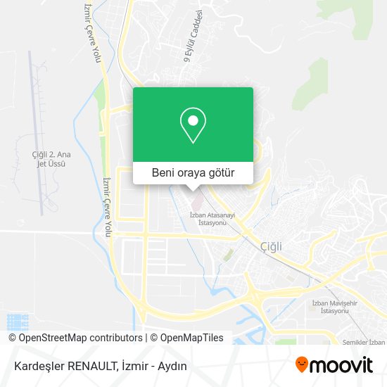 Kardeşler RENAULT harita