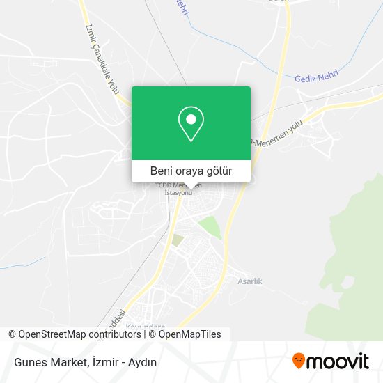 Gunes Market harita
