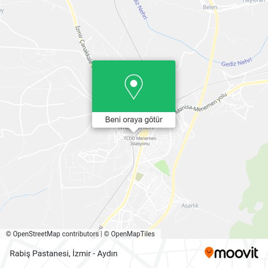 Rabiş Pastanesi harita