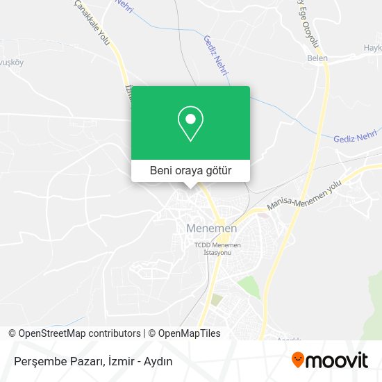 Perşembe Pazarı harita