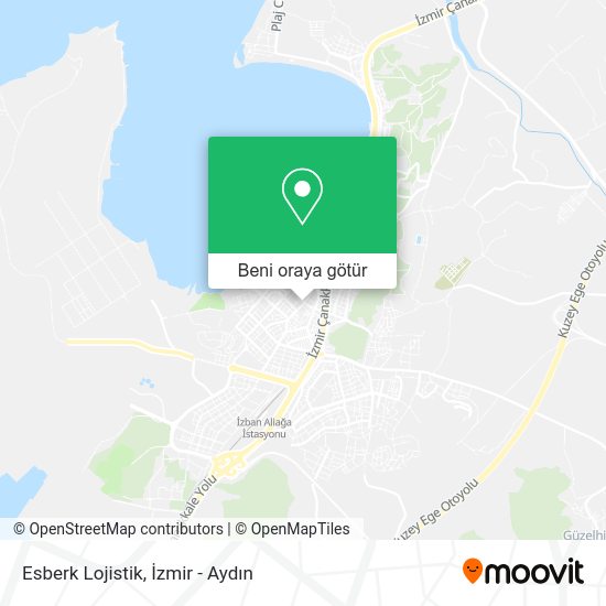 Esberk Lojistik harita