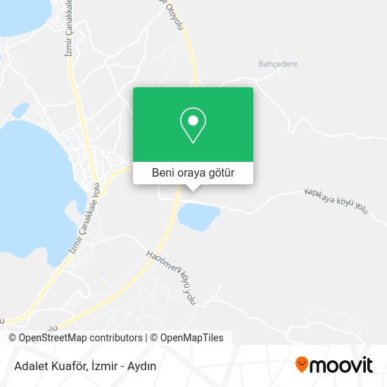 Adalet Kuaför harita