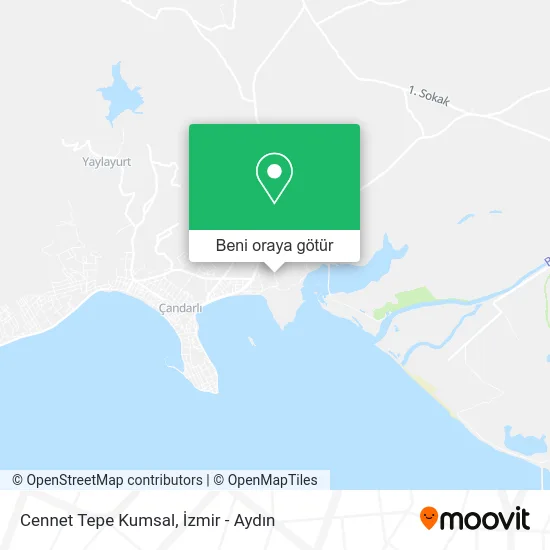 Cennet Tepe Kumsal harita