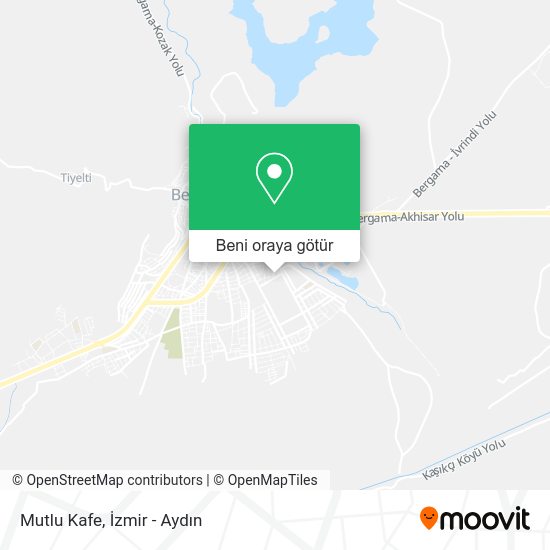 Mutlu Kafe harita